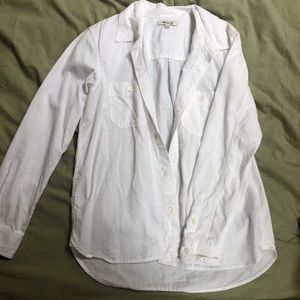 Madewell Classic White Button-Down